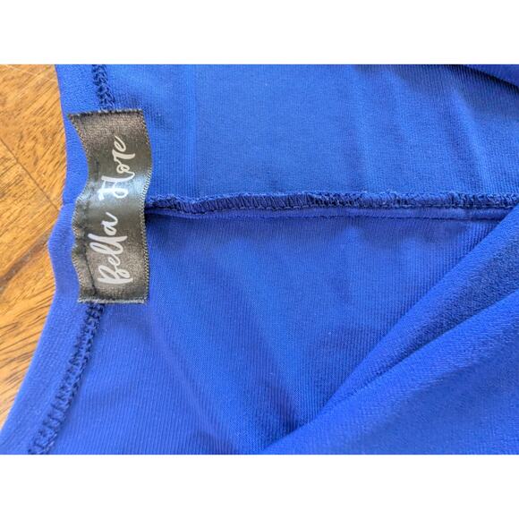 Bella Flore Womens plus size tank top camisole shirt top blouse Size 3x Blue - Picture 3 of 10